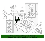 Console Bracket - Mazda (dh4e6442x) - view 4