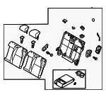 Seat Back Assembly - Mazda (dhsw5745003) - view 3