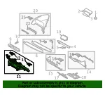 Instrument Panel Trim Panel - Mazda (dm0r64270a02) - view 4