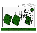 Seat Back Assembly - Mazda (dn2g5740013) - view 4