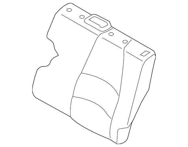 Seat Back Cushion Cover - Mazda (dn3e8845102)