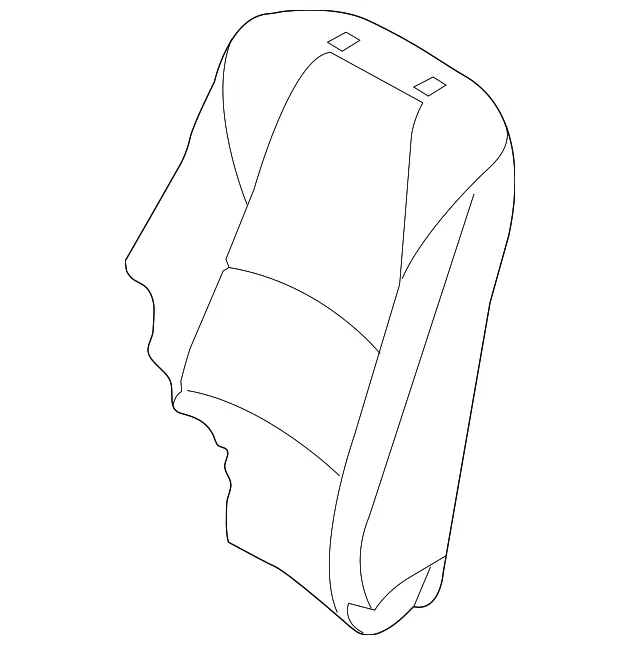 Seat Back Cover - Mazda (dn3g8818139)