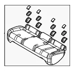 Cushion Assembly - Mazda (dn4e5720002) - view 3