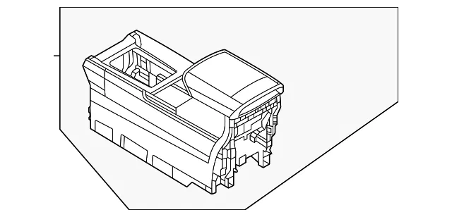 Rear Console - Mazda (dn4e64420e1b)