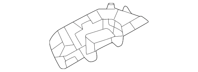 Upper Trim - Mazda (dn4j6812xa02)