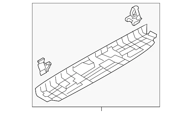 Upper Trim - Mazda (dn4j68930a02)