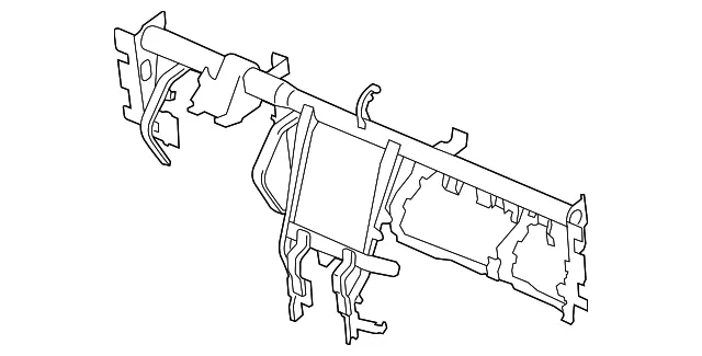 Instrument Panel Cross-Member - Mazda (dr6160420a)
