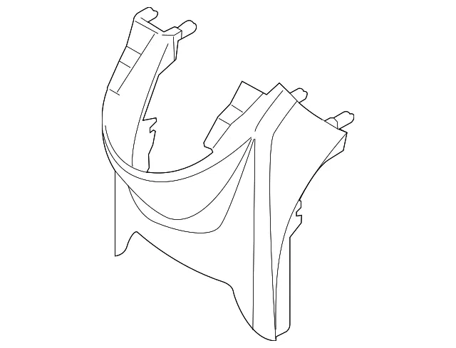 Instrument Panel Trim Panel - Mazda (dr6164280c02)