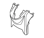 Instrument Panel Trim Panel - Mazda (dr6164280c02) - view 3