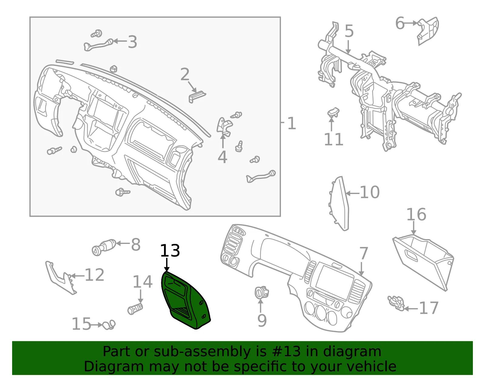 Storage Compartment - Mazda (ec0164271g20) - view 2