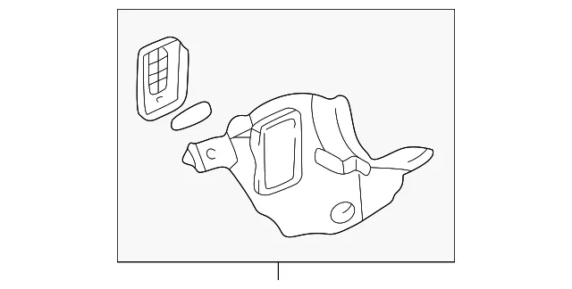 Kick Panel Trim - Mazda (ec0268390e35)
