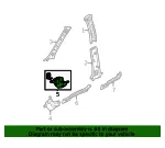 Kick Panel Trim - Mazda (ec0268390e35) - view 4
