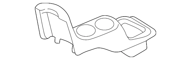Console Cup Holder Bezel - Mazda (ec046432ye)