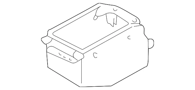 Console Compartment - Mazda (ec0464440g)