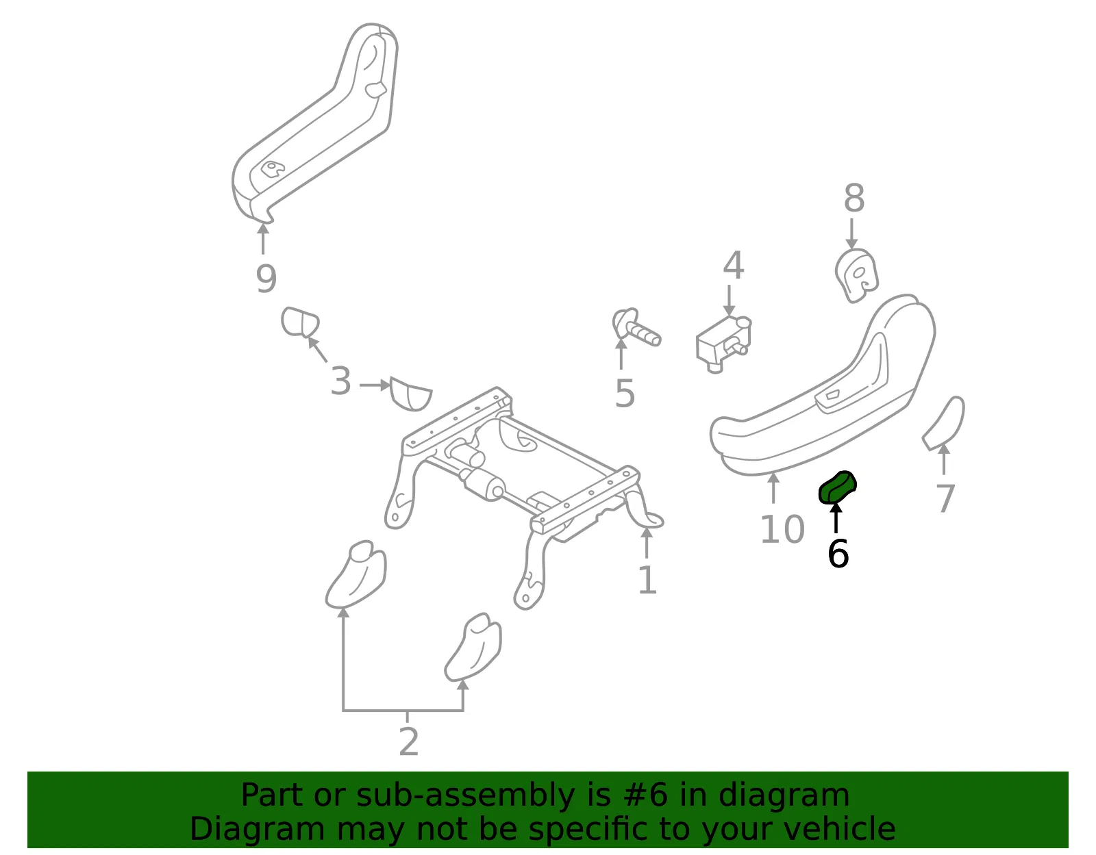 Knob - Mazda (ec0588083) - view 2