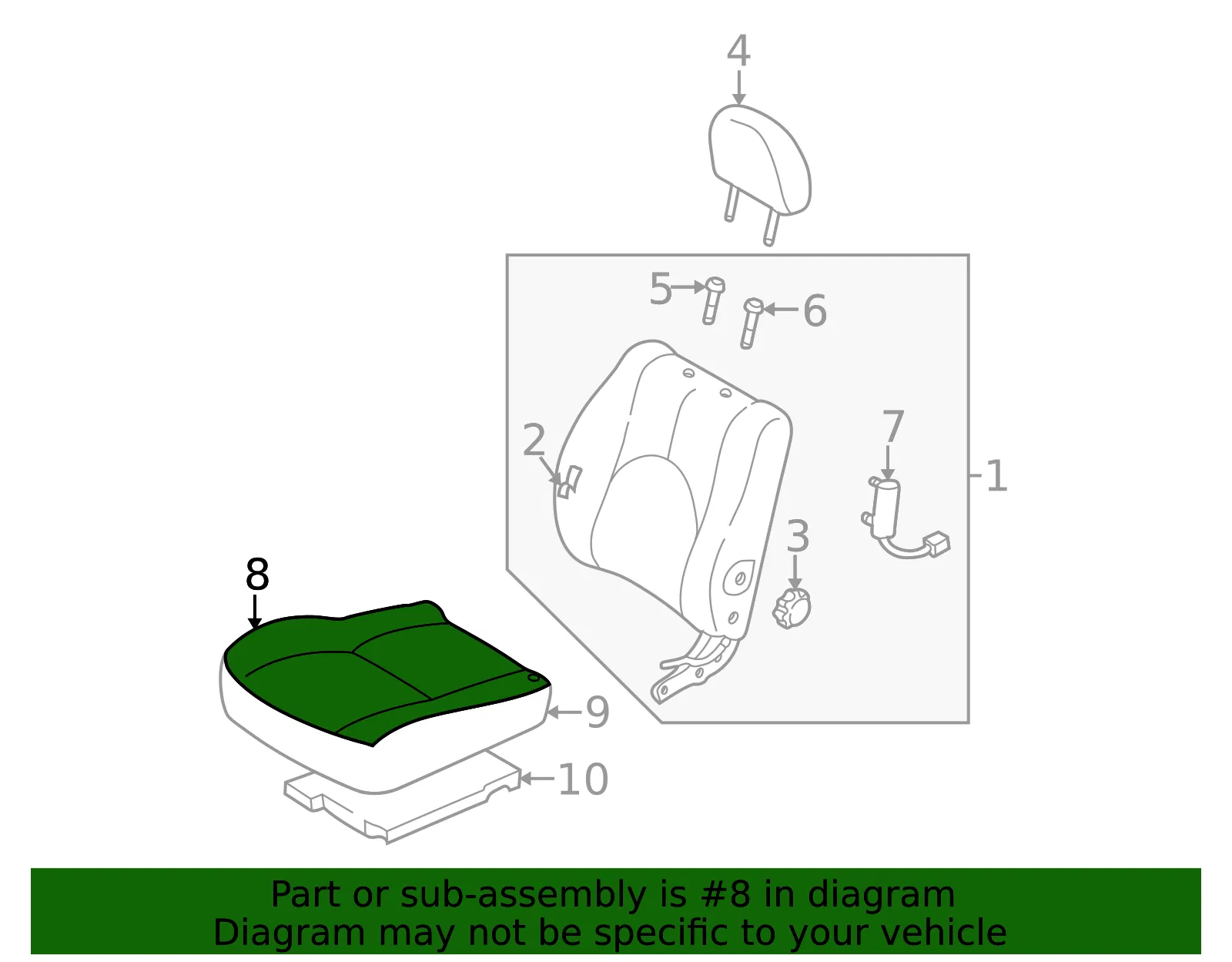 Cushion Cover - Mazda (ec0588111d22) - view 2