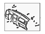 Instrument Panel - Mazda (ef205510xd13) - view 3