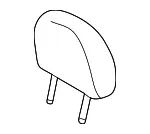Headrest - Mazda (ef248814066) - view 3
