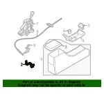 Console Assembly Rear Bracket - Mazda (ef9164416a) - view 4