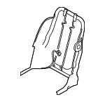 Seat Back Frame - Mazda (ef9188680c) - view 3