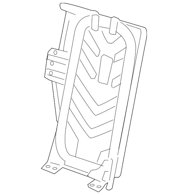Seat Back Frame - Mazda (ef9188730c)