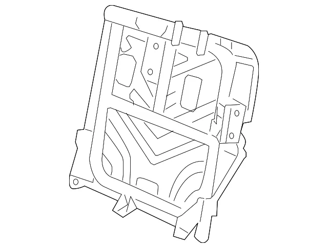 Seat Back Frame - Mazda (ef9188780c)
