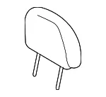 Headrest - Mazda (ef9488140b35) - view 3