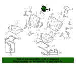 Headrest - Mazda (ef9488240a35) - view 4