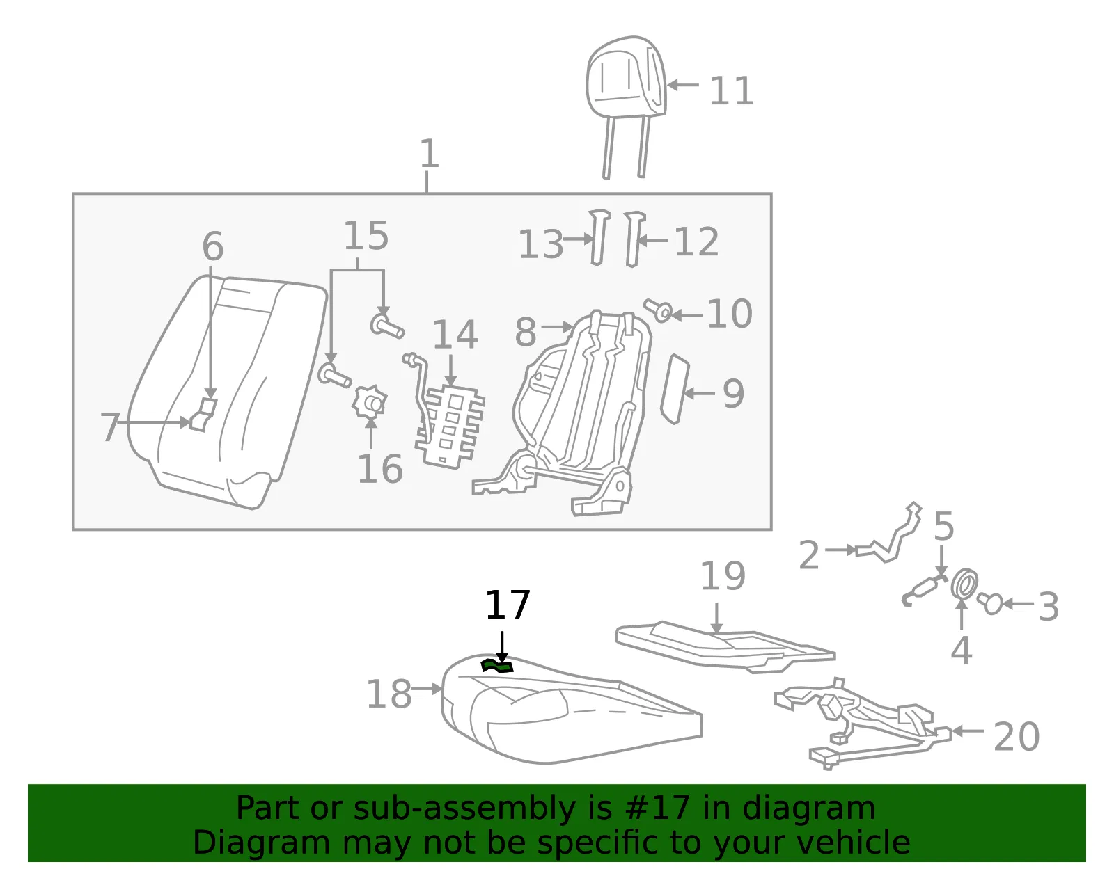 Seat Cushion Pad - Mazda (ef9988162a) - view 2
