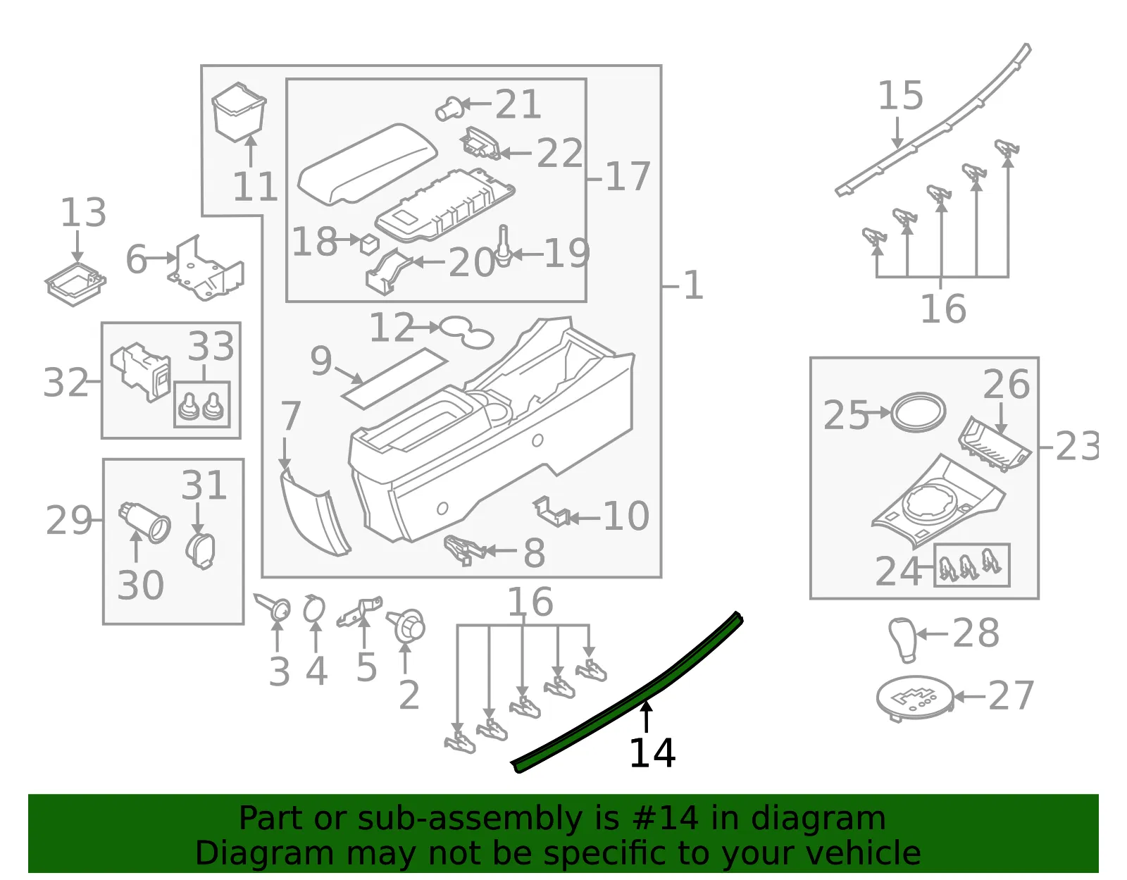 Console Panel - Mazda (eg2164470b34) - view 2