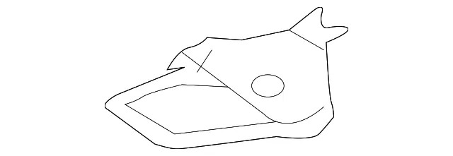 Seat Belt Receptacle Bracket - Mazda (eg21886a1)