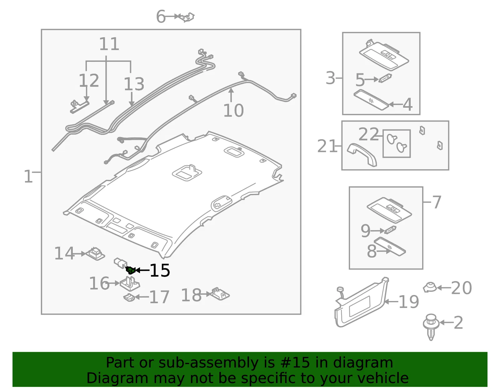 Overhead Console - Mazda (eg2469970a77) - view 2