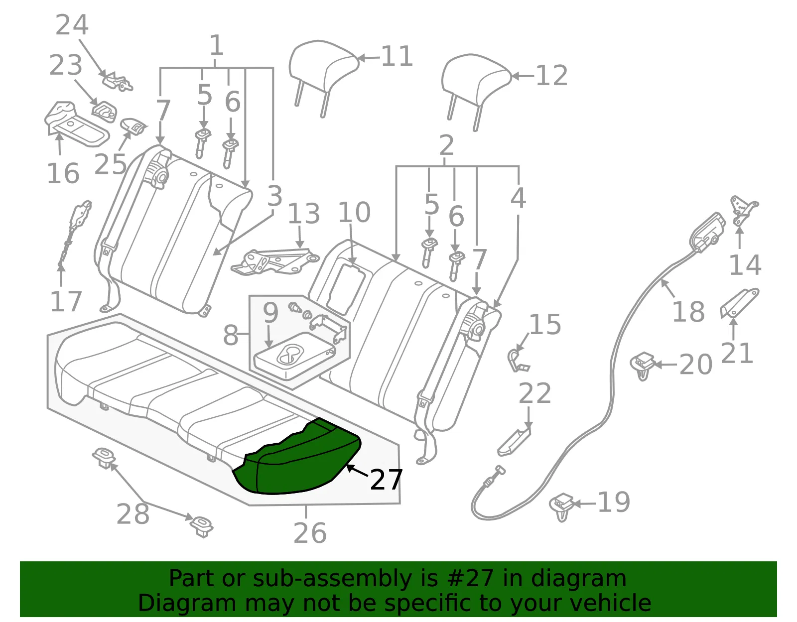 Cushion Cover - Mazda (eg2588201a34) - view 2
