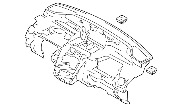 Instrument Panel - Mazda (eh4460400b34)