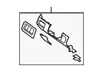 Instrument Panel Trim Panel - Mazda (eh4464280a34) - view 3