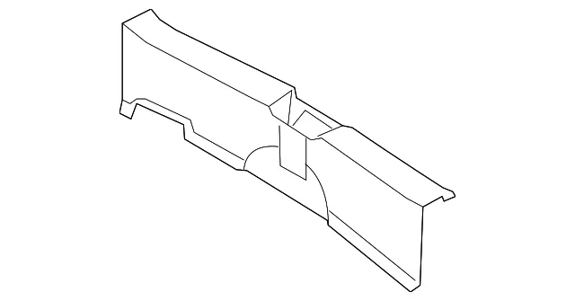 Rear Body Panel Trim Panel - Mazda (eh446889xb02)