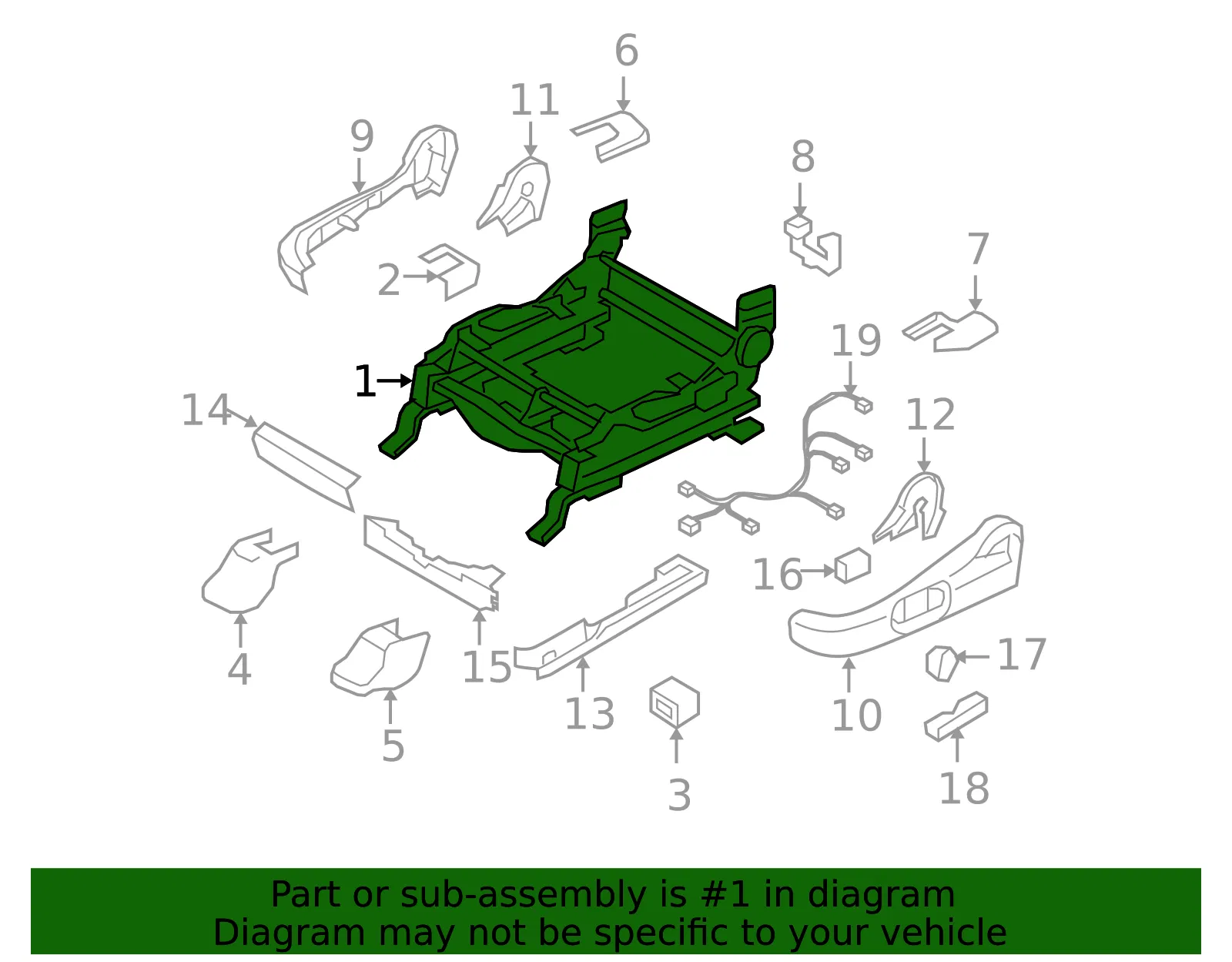 Seat Track - Mazda (eh458816z) - view 2