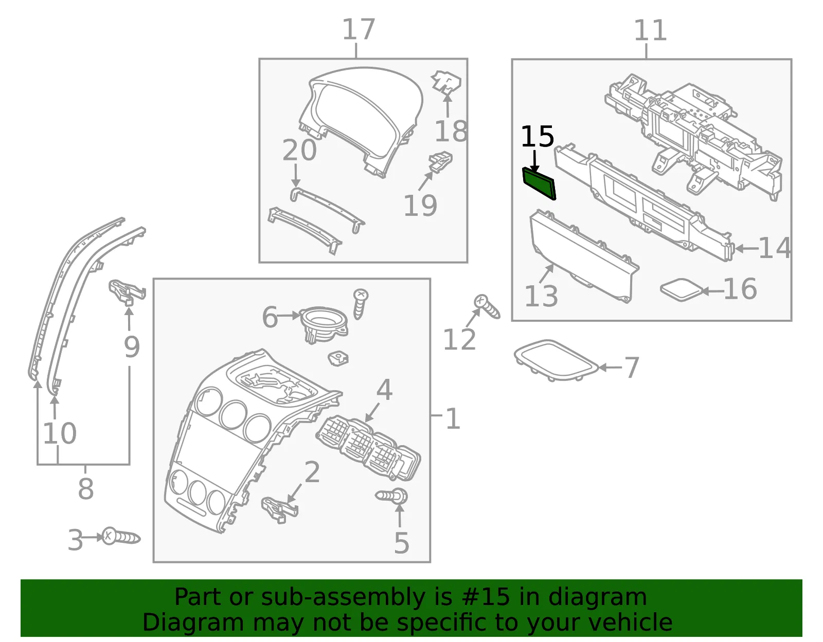 Instrument Panel Cover - Mazda (ej1655721) - view 2