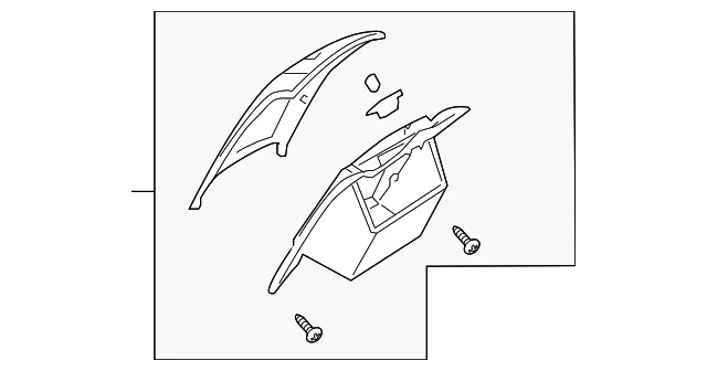 Storage Compartment - Mazda (f1516450xa02)