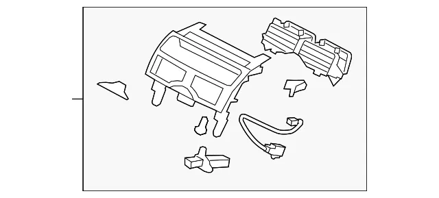 Instrument Panel Cover - Mazda (f18955210e02)