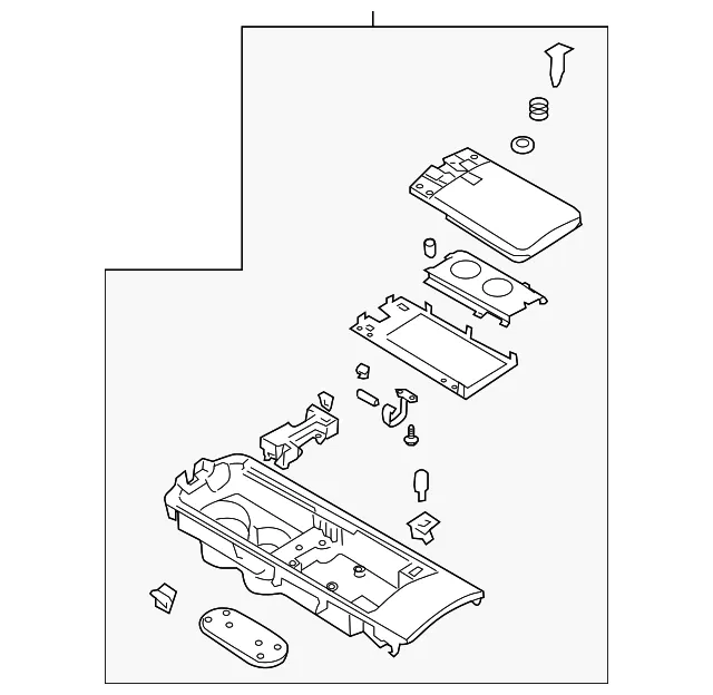 Cup Holder - Mazda (ff146439xb02)