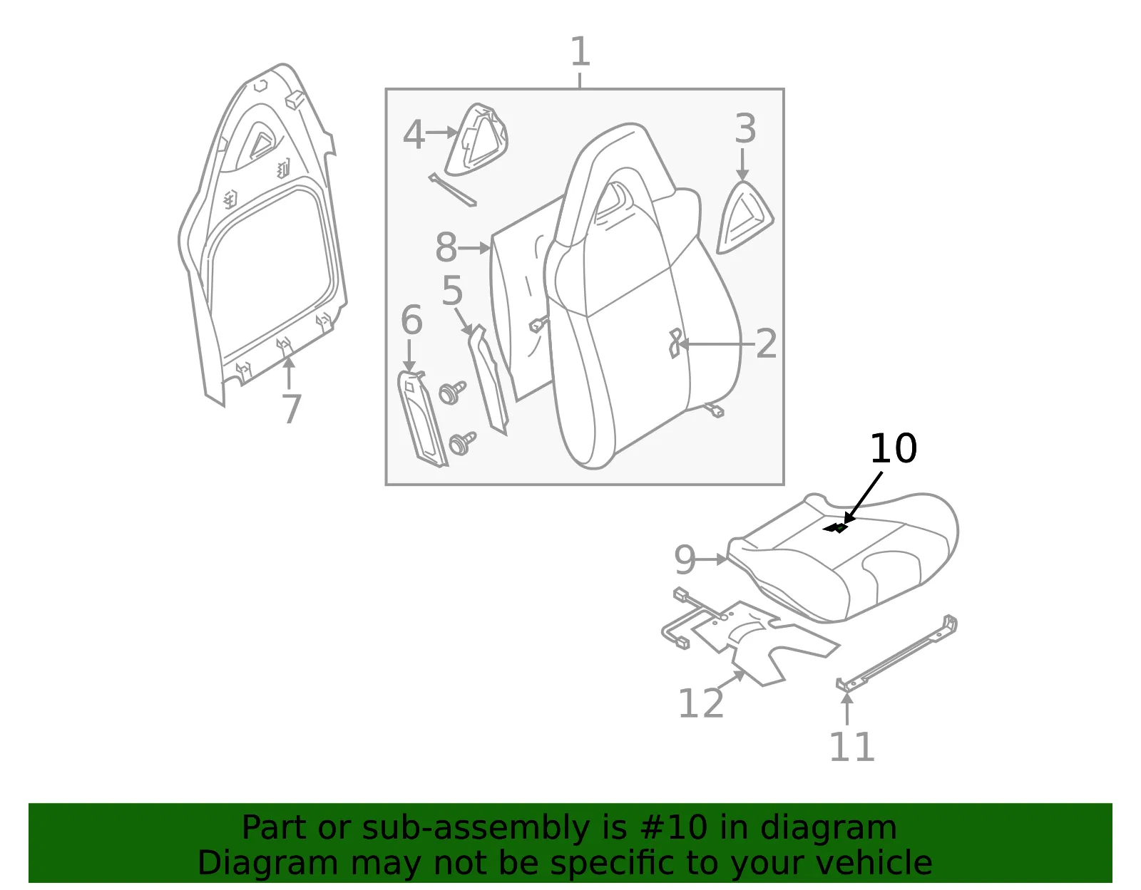 Cushion Cover - Mazda (ff148811102) - view 2