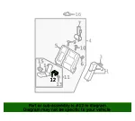 Armrest Assembly Bracket - Mazda (g21e883b3) - view 4