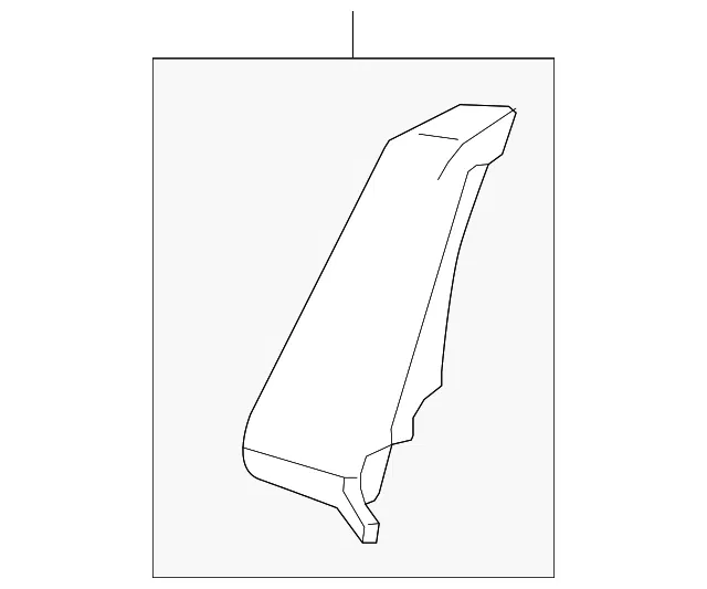 Seat Back Bolster Assembly - Mazda (g45f8855124)