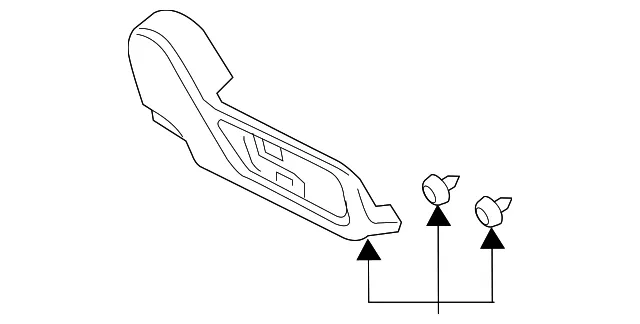 Seat Trim Panel - Mazda (gaad881gx2a)