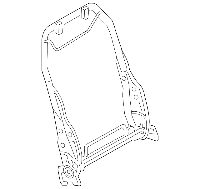 Seat Back Frame - Mazda (gaad8863x)