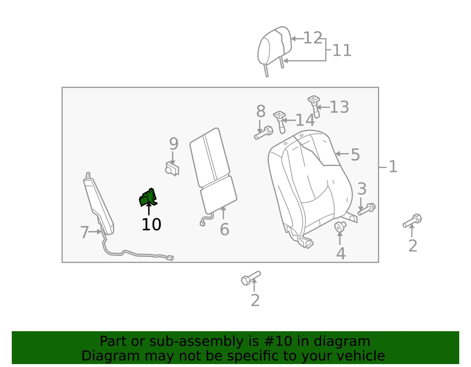 Trim Cover - Mazda (gac4881g102) - view 2