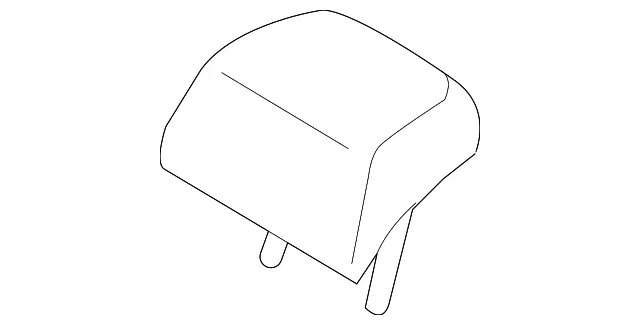 Headrest, Center - Mazda (gaea8834002)