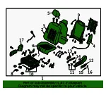 Seat Assembly - Mazda (gbef57150f02) - view 4