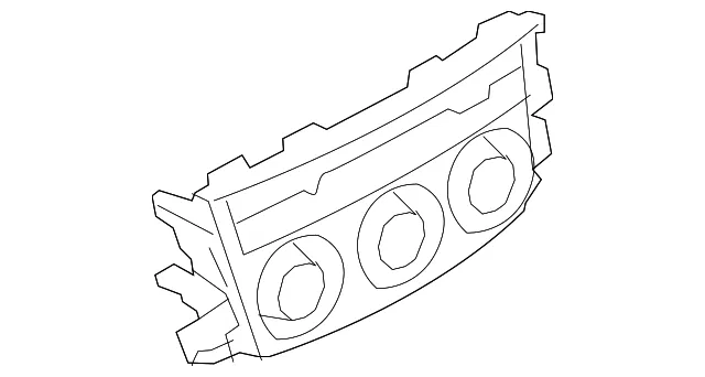Dash Control Unit - Mazda (gbef61190b)